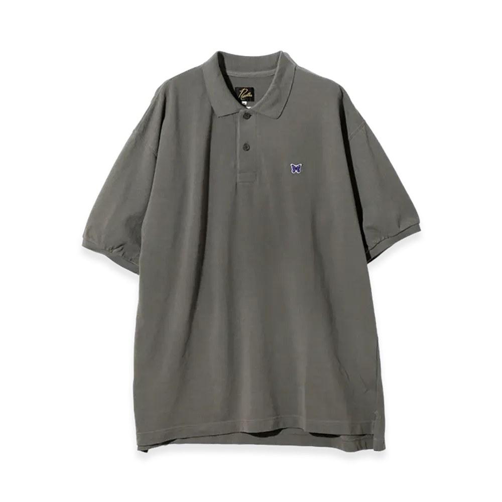 NEEDLES x ts(s) Big Polo Shirt "Grey"