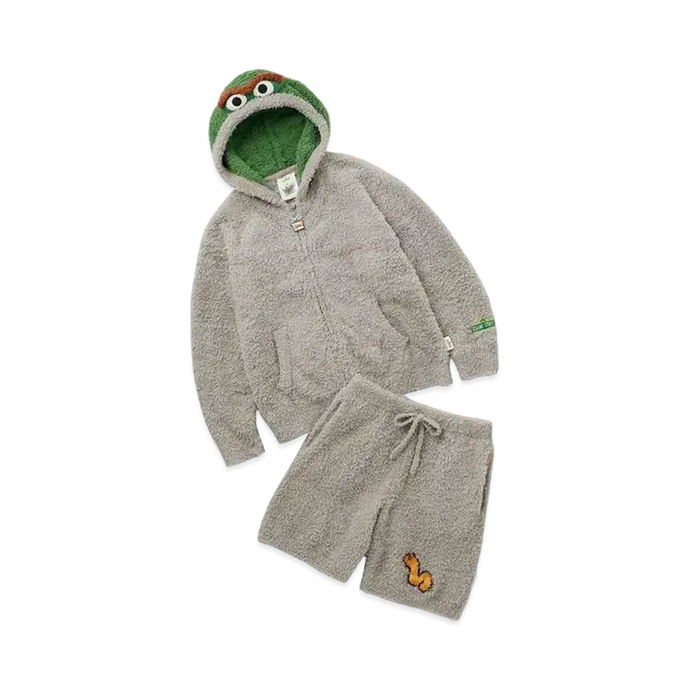 GELATO PIQUE x Sesame Street Homme Oscar Parka & Half Pants Set "Green"