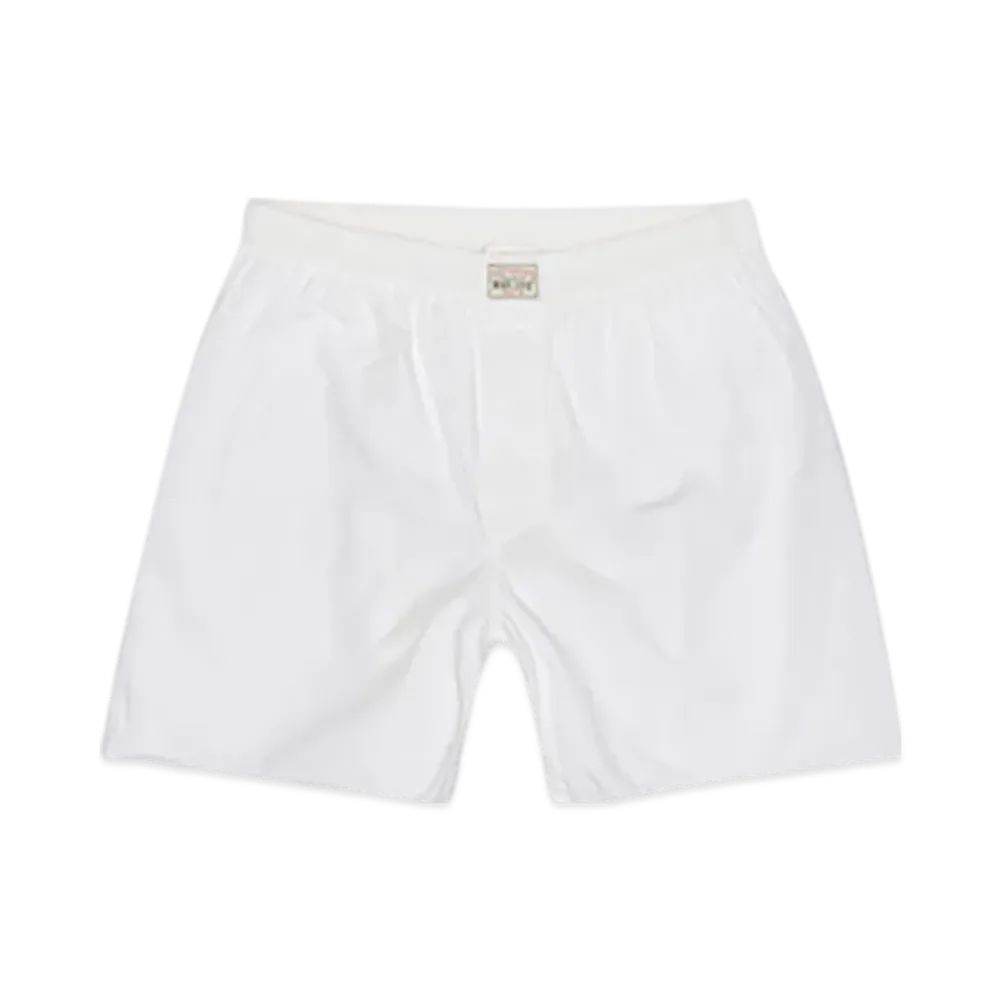 Stussy x Our Legacy Work Shop Boxer Short "White Poplin"