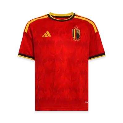 adidas Kids Belgium 26 Home Replica Jersey "Red/Bold Gold"