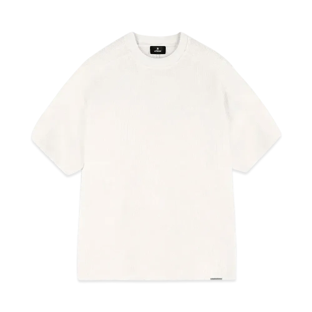 REPRESENT Waffle T-Shirt "Flat White"