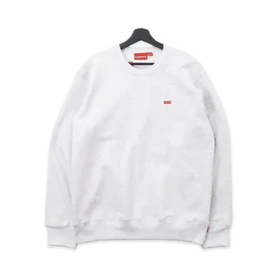 Supreme Small Box Crewneck "Ash Grey" (19FW)