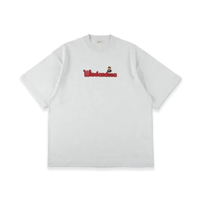 WIND AND SEA x Monchhichi Icon Logo Tee "Ash"