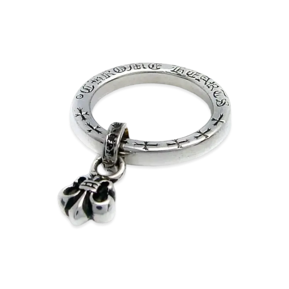 Chrome Hearts Stack BS Fleur Ring "Silver"