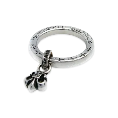 Chrome Hearts Stack BS Fleur Ring "Silver"
