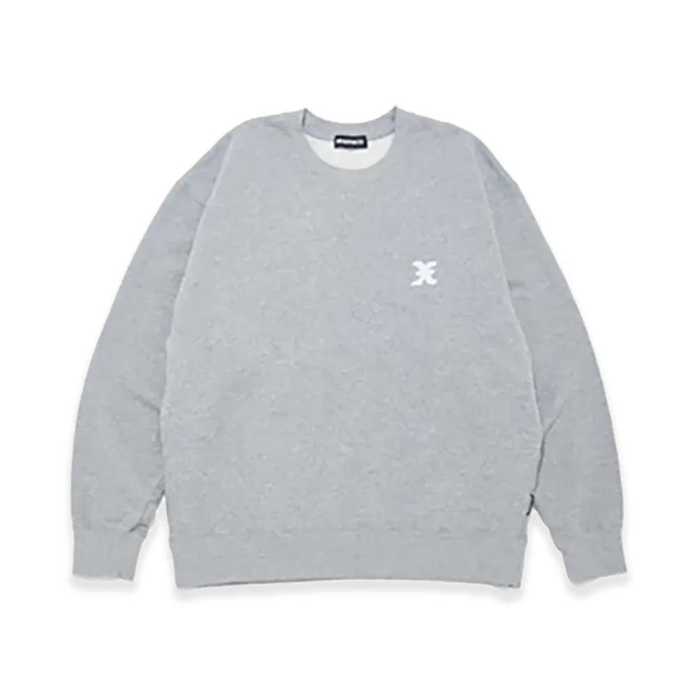 GOD SELECTION XXX Crew Neck Sweat Shirt GX-S26-CS-02 "Gray"