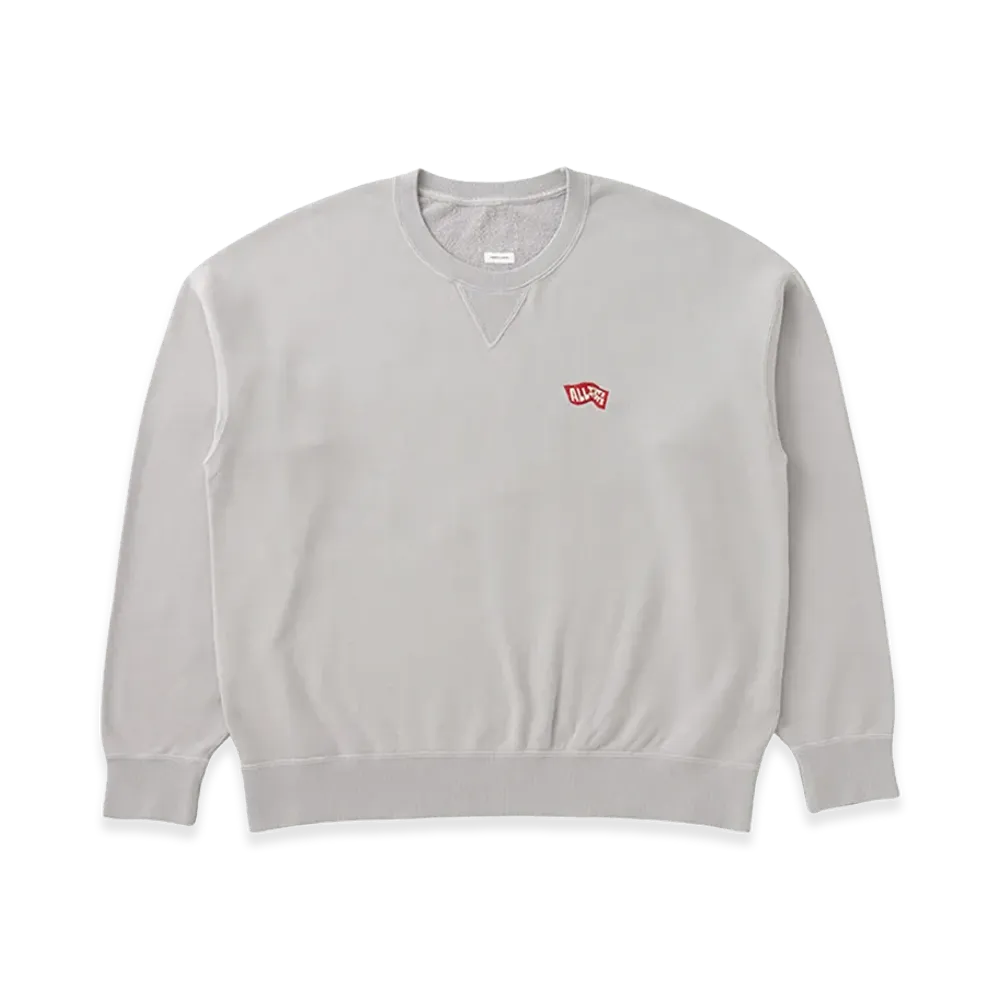 visvim Jumbo SB Sweat L/S DMGD "Grey"