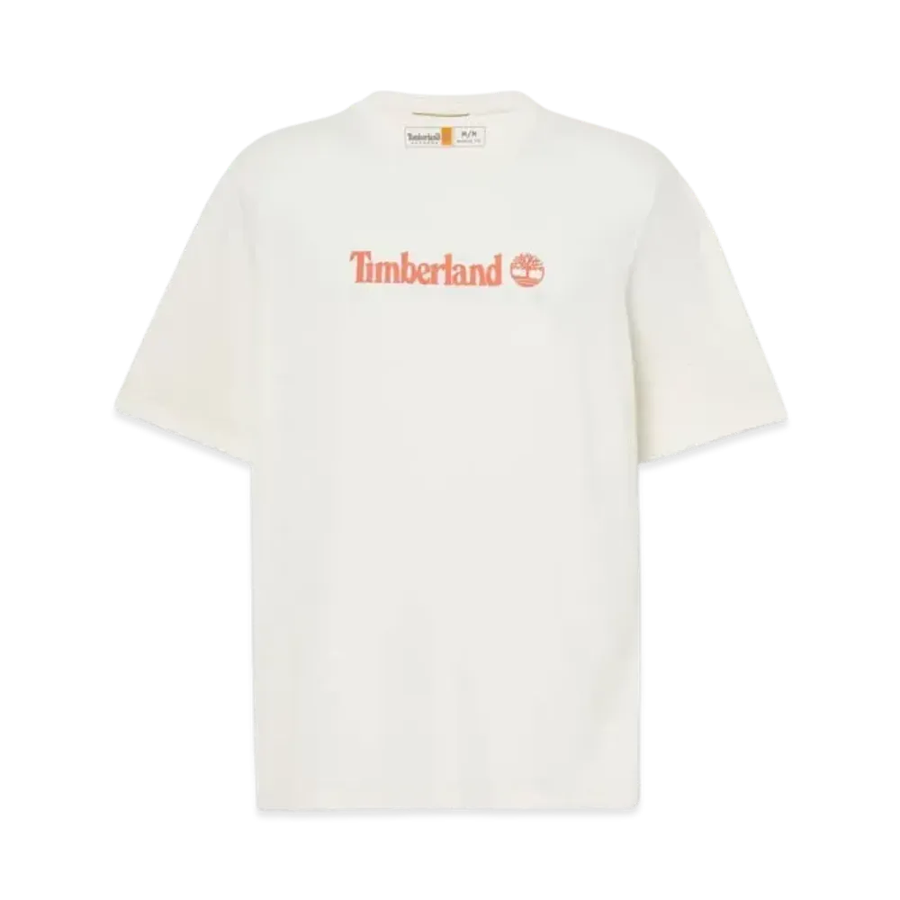 Timberland Men's Short Sleeve Anti UV Print Tee "White"