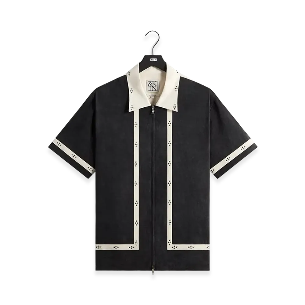 Kith &Kin Cupro Linen Amir Shirt "Black"