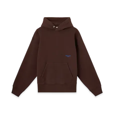 Stone Island 6100027 Brushed Organic Cotton Fleecestone Island Marina "Mahogany"
