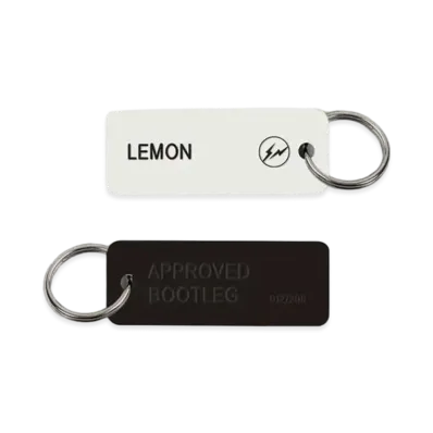 FRAGMENT LEMON Keytag "Light Grey"