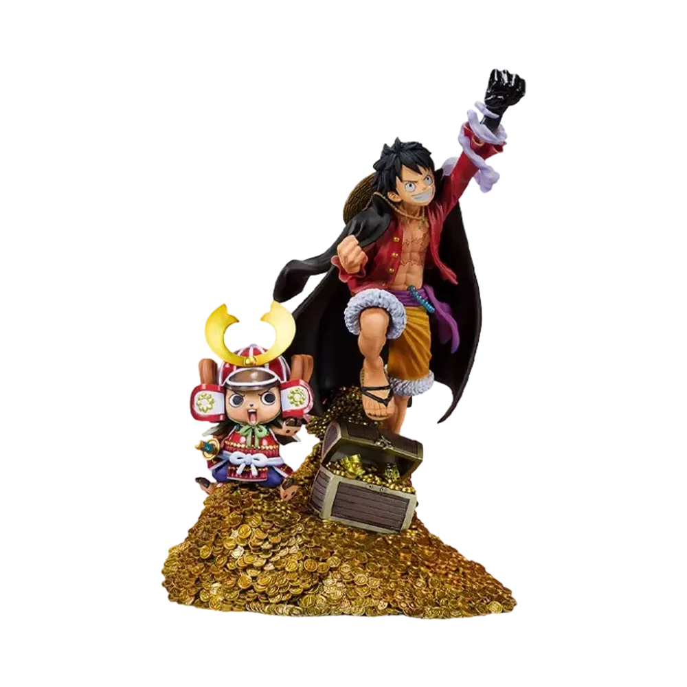 BANDAI "FiguartsZERO" -One Piece- MONKEY.D.LUFFY - WT100 Memorial Oda Eiichiro exclusive illustration DAIKAIZOKU HYAKKEI-