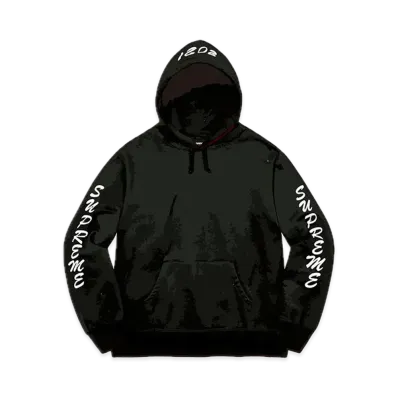 Supreme Guardian Hooded Sweatshirt "Black"