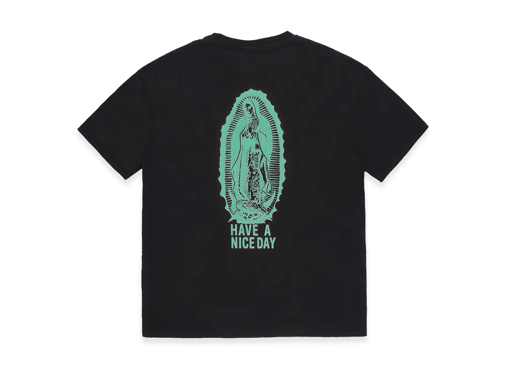WACKO MARIA Washed Heavy Weight Crew Neck T-Shirt (Type-2) "Black"
