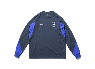 F.C.Real Bristol STREAM LINE L/S TOP "Blue"