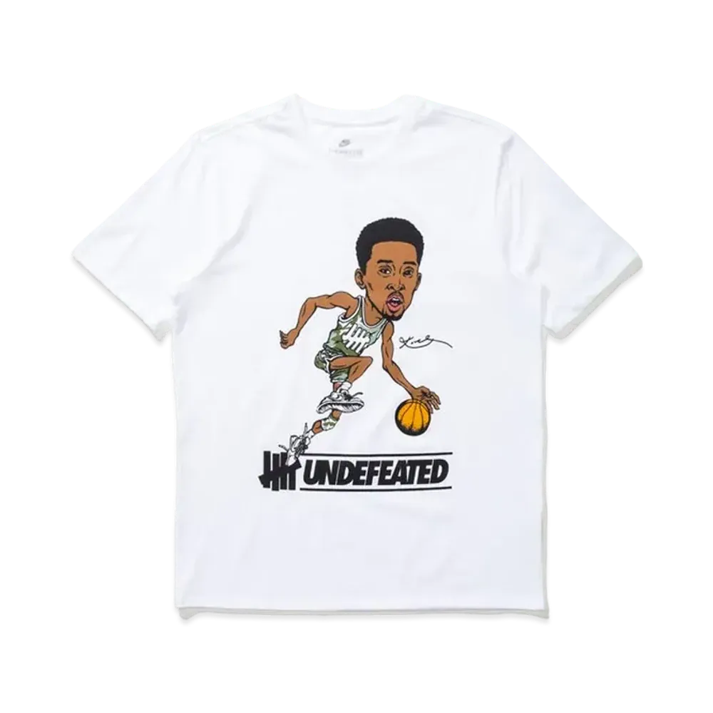 Nike x Undefeated x Kobe 5 Caricature Tee "White"