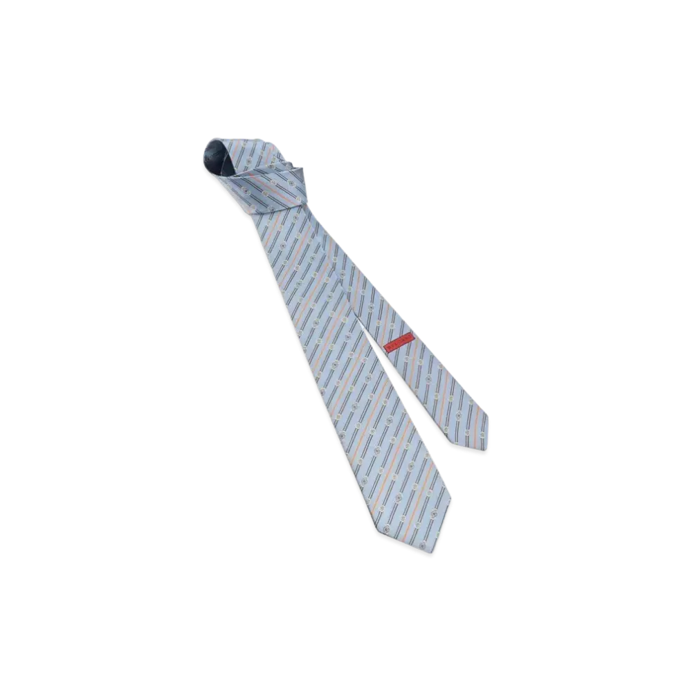 BVLGARI Logomania Tie "LightBlue"