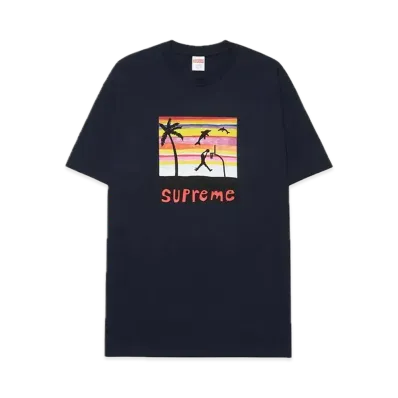 Supreme Dunk Tee "Navy"