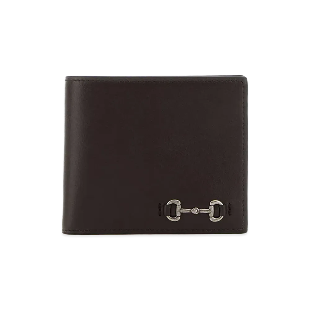 GUCCI Leather Wallet "Brown"