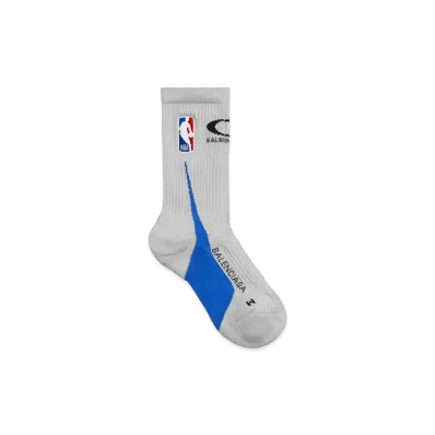 BALENCIAGA x NBA Collaboration Socks "Dirty Effect White"