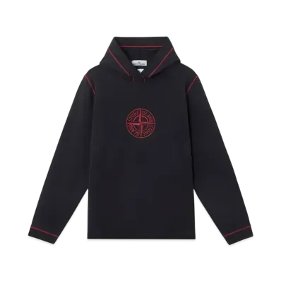 Stone Island 6100002 Cotton Fleece "Black"