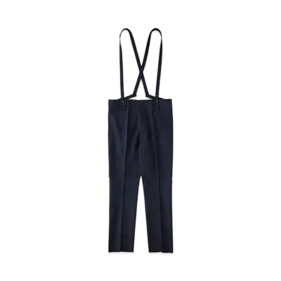 visvim TRAVAILLER BRACES PANTS "Navy"