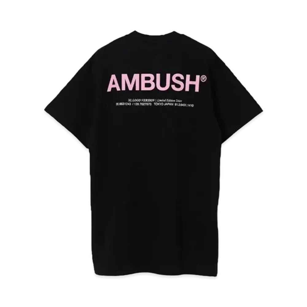 AMBUSH XL LOGO T-SHIRT 2019 "Black"