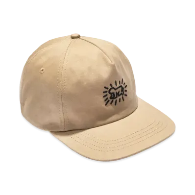 Noah x Keith Haring 5-Panel Cap "Beige"
