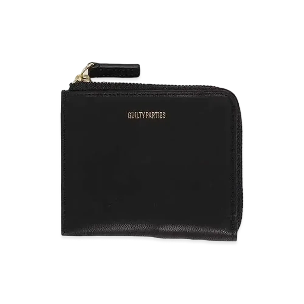 WACKO MARIA Speak Easy / Round Zip Wallet "Black"