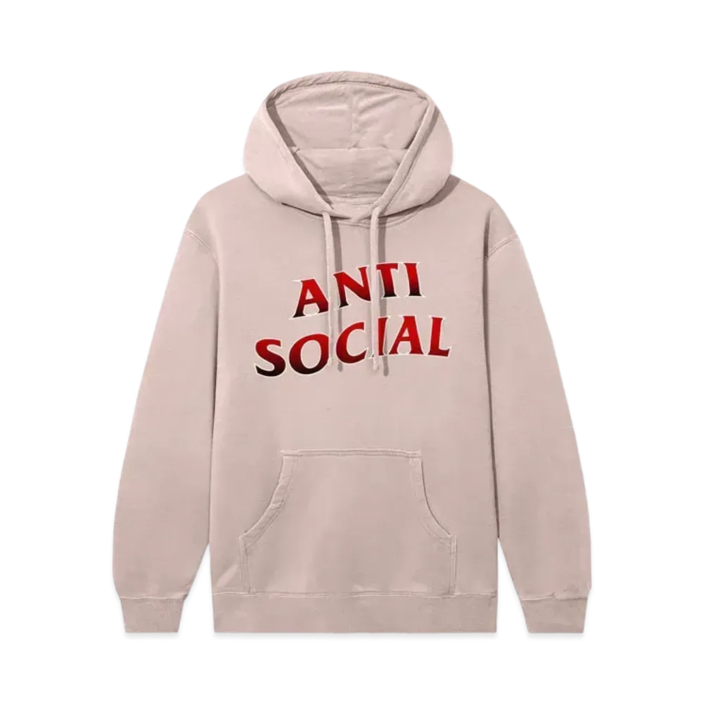 ANTI SOCIAL SOCIAL CLUB Half Games Hoodie "Dusty Pink"