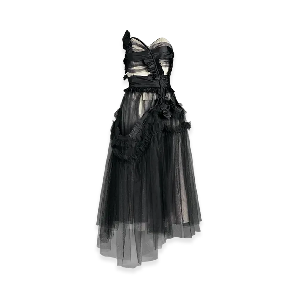 Maison Margiela Women's Decortique Corset Dress "Black"