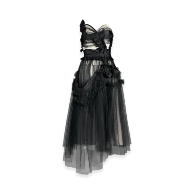 Maison Margiela Women's Decortique Corset Dress "Black"