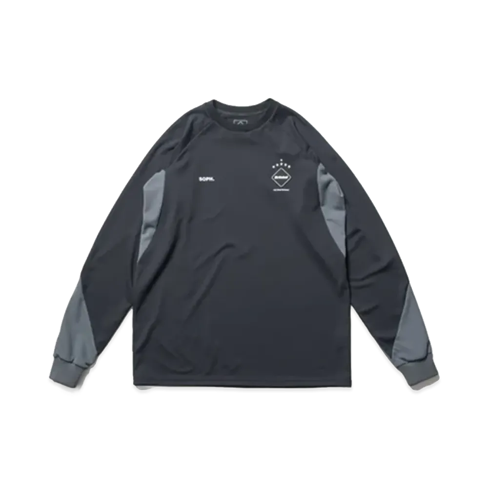 F.C.Real Bristol STREAM LINE L/S TOP "Black"