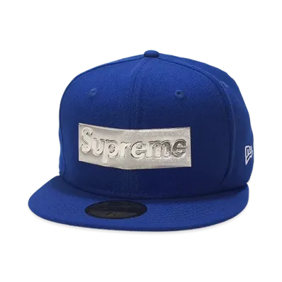 Supreme Metallic Box Logo New Era "Royal" (16SS)