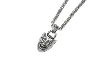 Supreme Drama Masks Pendant "Silver"
