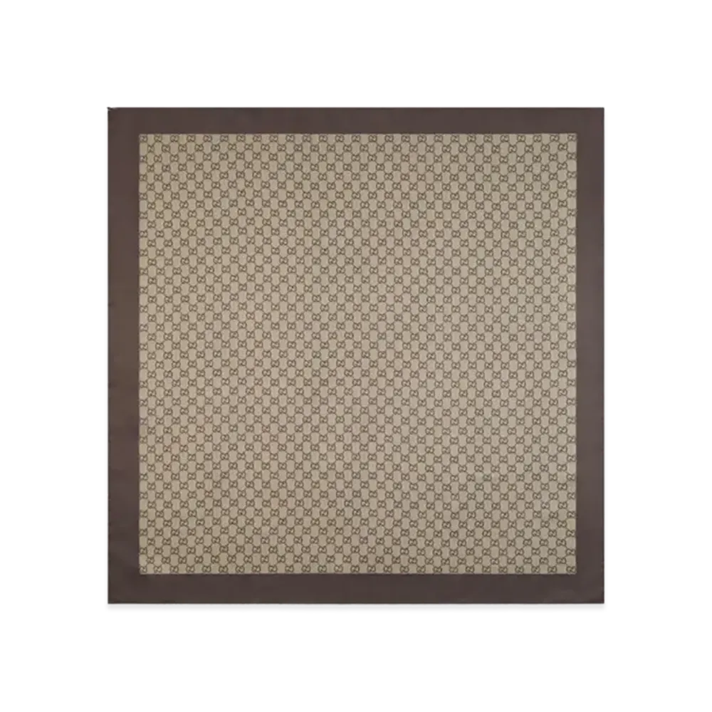 GUCCI Women's Printed Twill Foulard "Printed"
