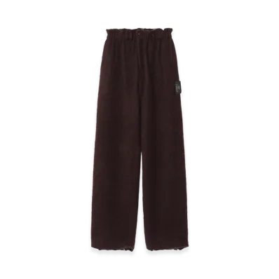 UNDERCOVER Wool/Mohair Easy Pants "Bordeaux"