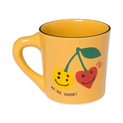 HUMAN MADE Cactus Plant Flea Market We're Good! Mug "Yellow"