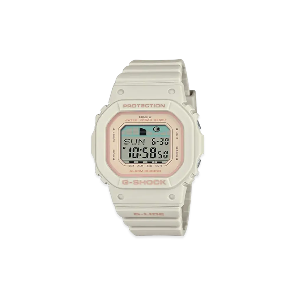 Casio G-Shock G-Lide M Watch With Tide Graph "Ivory"