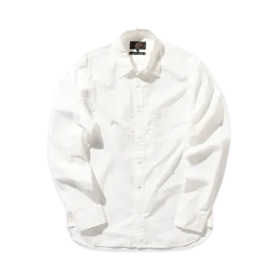 BEAMS Reg Collar Peruvian Pima "White"