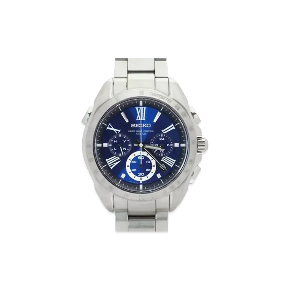 SEIKO Brightz Solar Radio Chronograph "Blue" SAGA069