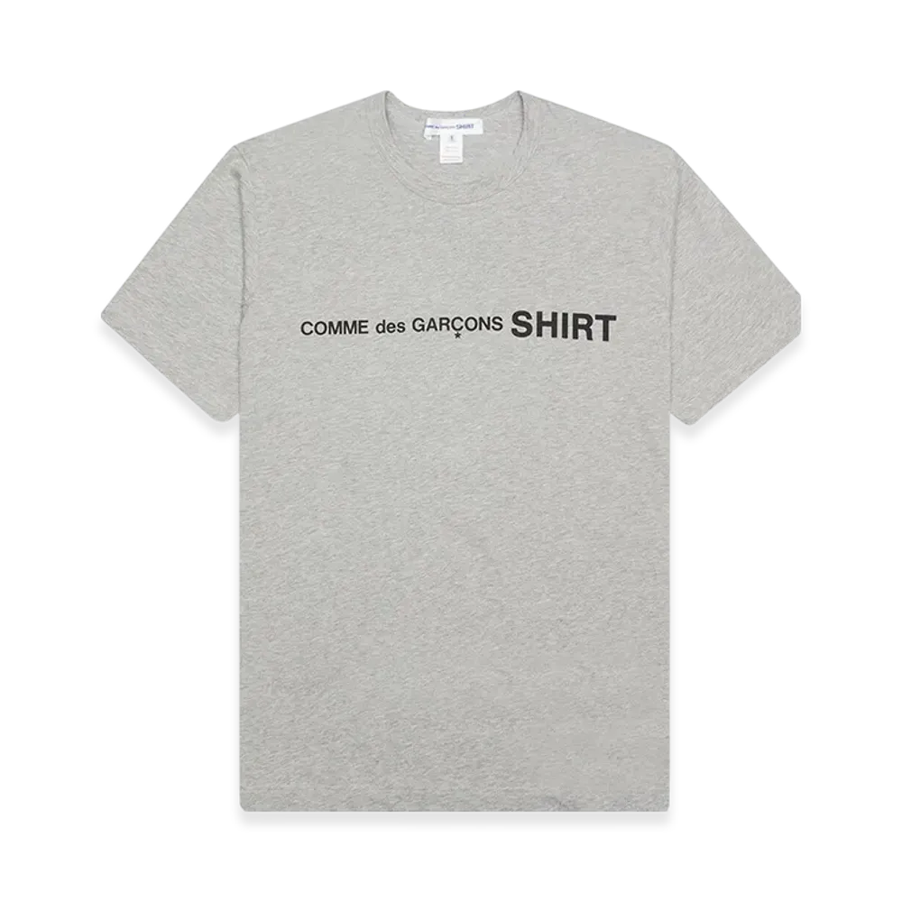 COMME des GARCONS SHIRT Logo T-Shirt "Gray"