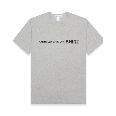 COMME des GARCONS SHIRT Logo T-Shirt "Gray"