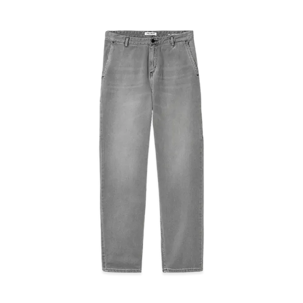 Carhartt WIP Women's Pierce Pants "Black Light Stone Washed"