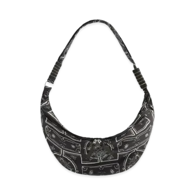 Kith Paisley Hobo Crossbody "Black"