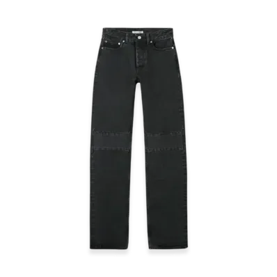 OUR LEGACY Women's Extended Linear Cut Denim "Washed Black"