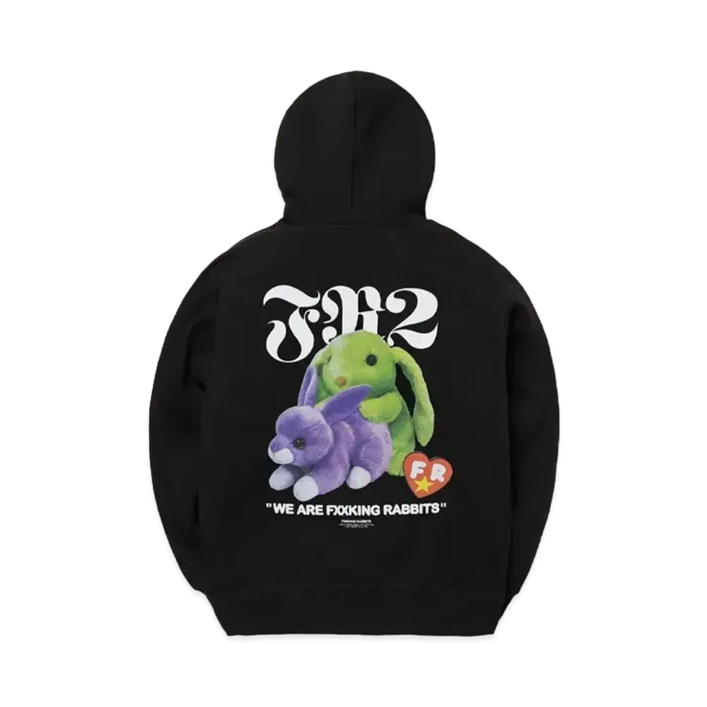 FR2 Stuffed Toy Hoodie "Black"