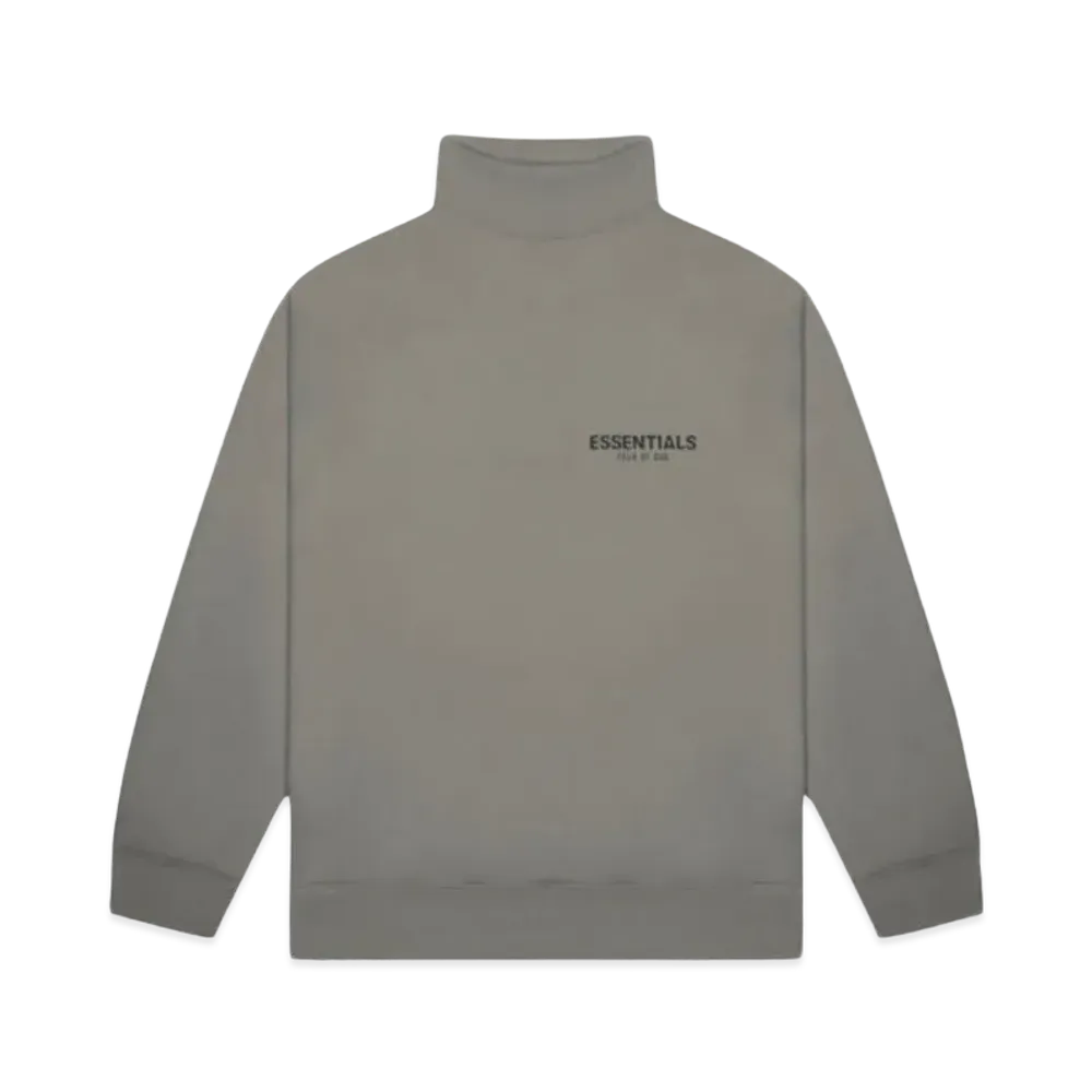 FEAR OF GOD ESSENTIALS Pull-over Mockneck Sweatshirt "Grey"