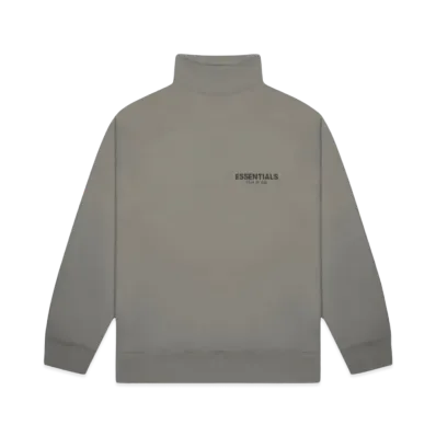 FEAR OF GOD ESSENTIALS Pull-over Mockneck Sweatshirt "Grey"
