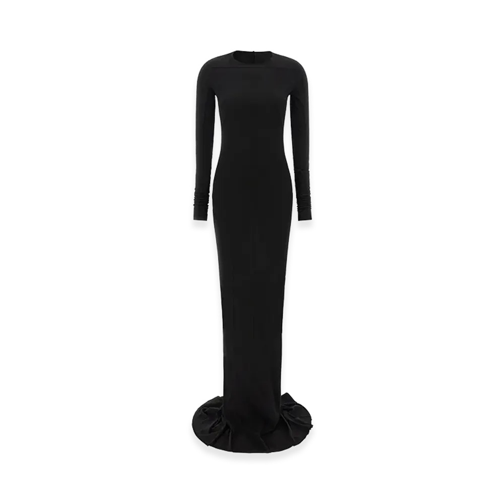 Rick Owens DRKSHDW Women's Simple Edfu Gown Dress "Black"